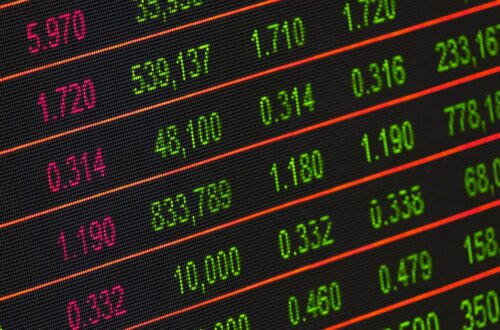 주식시장 전광판