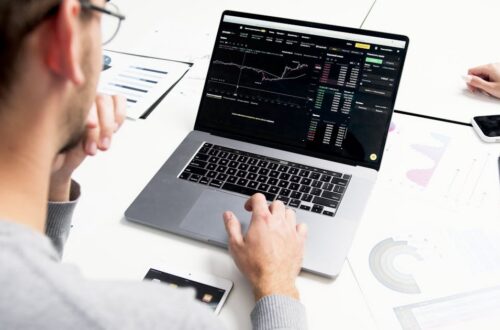 주식 차트 노트북